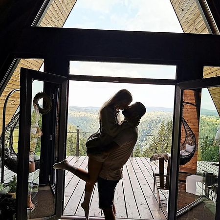 Nordik Cabin - Aframe With 2 Bedrooms Mărişel Exterior foto